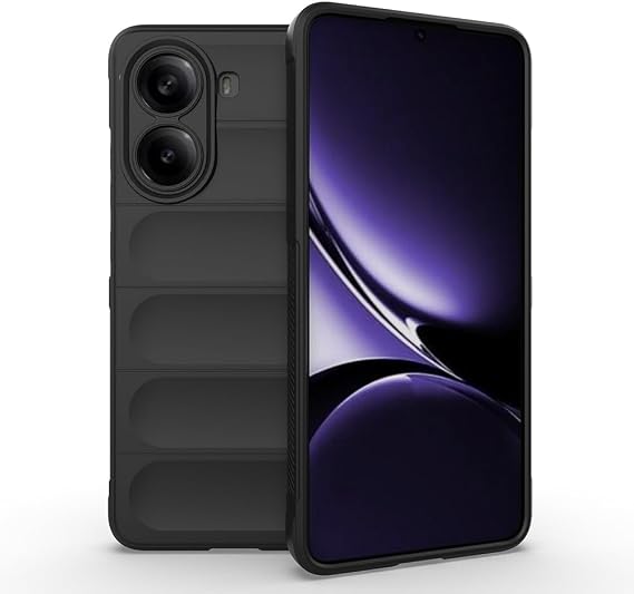 Xiaomi Poco X7 Pro Kılıf Esnek Darbe Emici Airbag Kamera Korumalı Silikon Kapak Siyah