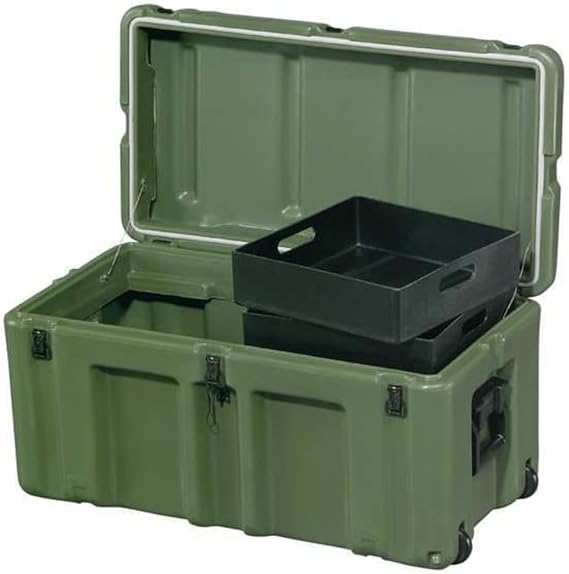 Pelican 472-FTLK-LG Footlocker for Movable Storage, Olive Drab Green