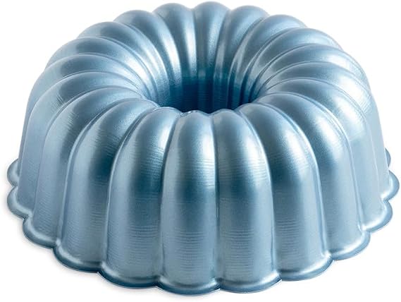 Nordic Ware Formed Elegant Party Bundt, 12 Cups, Twilight Blue