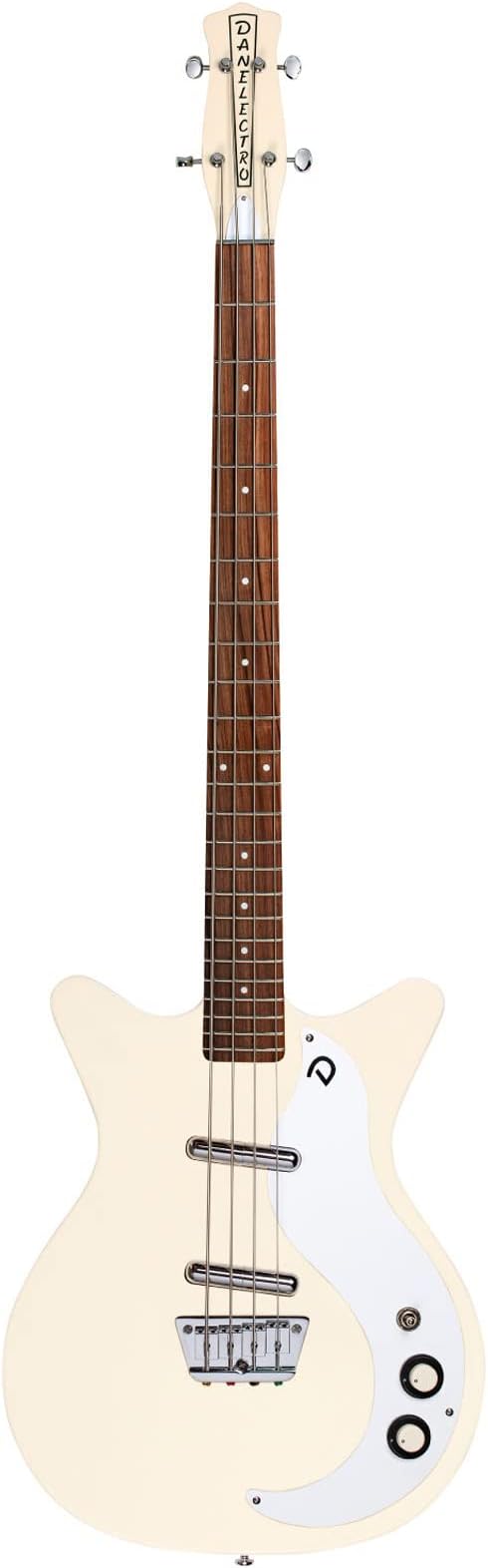 Danelectro '59DC Short Scale Bass - Vintage Cream
