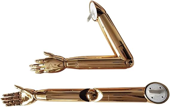 Kukin Flexible Joints of Mannequin arms and Hands (Female arm, Gold)
