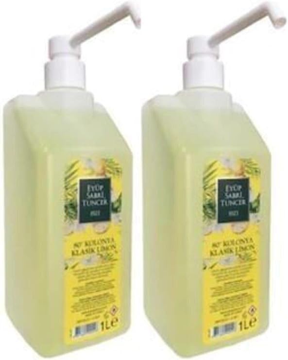 Eyüp Sabri Tuncer Klasik Limon Kolonyası Sprey Başlıklı 1 lt x 2
