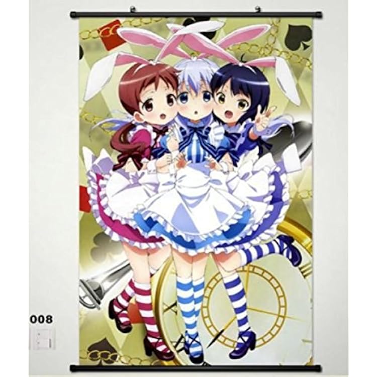 BestWeeks Gochuumon Wa Usagi Desu Ka? Hoto Kokoa Home Decor Anime Poster Wall Scroll 008