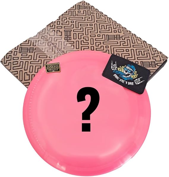 Disc Golf Mystery Box - Suprise Assortment of Discs, Merchandise, and Accessories... (2 Disc)