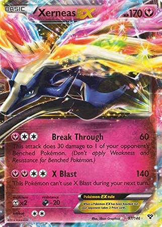 Pokemon - Xerneas-EX (97/146) - XY - Holo