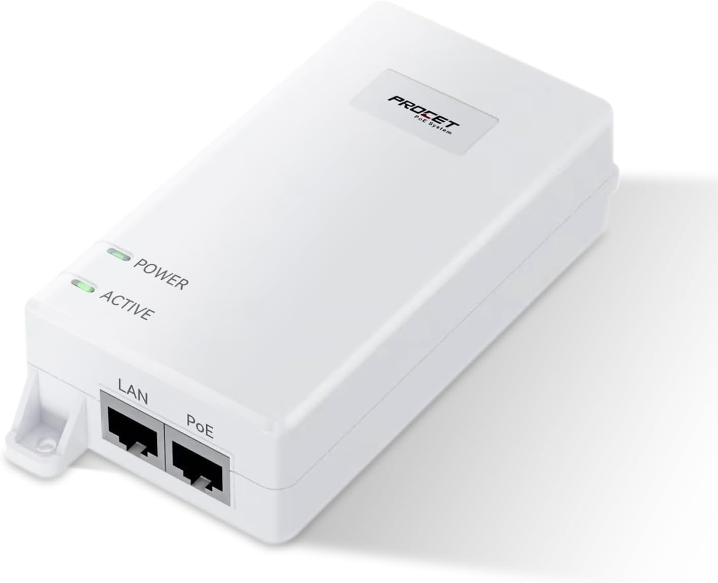 Gigabit PoE Injector 60W IEEE802.3btataf Compliant, PoE 15.4W or PoE30W or PoE60W Power Over Ethernet Distance, PoE Injector Adapter for CameraAccess Point, EN60GB