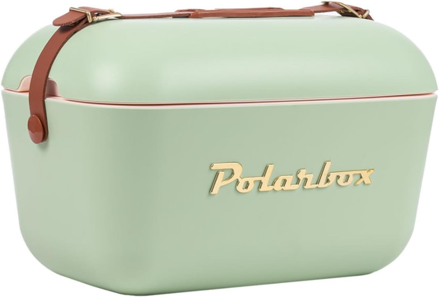 Polarbox Portable Cooler - Mini Cooler 20L, Beach Cooler, Small Portable Cooler, Vintage Cooler, Adjustable Handle, Polarbox Cooler, Portable Mini Cooler