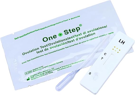 One Step: 15 x Highly Sensitive Ovulation Cassette Tests, 20mIU Fertility Kits