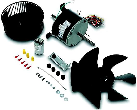 Dometic 3108706.916 Motor Brisk Air Kit, Black | OEM Dometic replacement blower motor kit, Fits Brisk Air series RV air conditioners, Complete kit in black