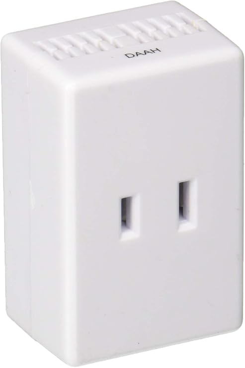 Westek Touch Lamp Control Dimmer Switch Small Plug-In Device Converts Lights to Touch Lamp, 3 Way Switch No Wiring, Easy to Install, Ideal for Floor, Bedside and Hard to Reach Lamps at Home, White, 6004B
