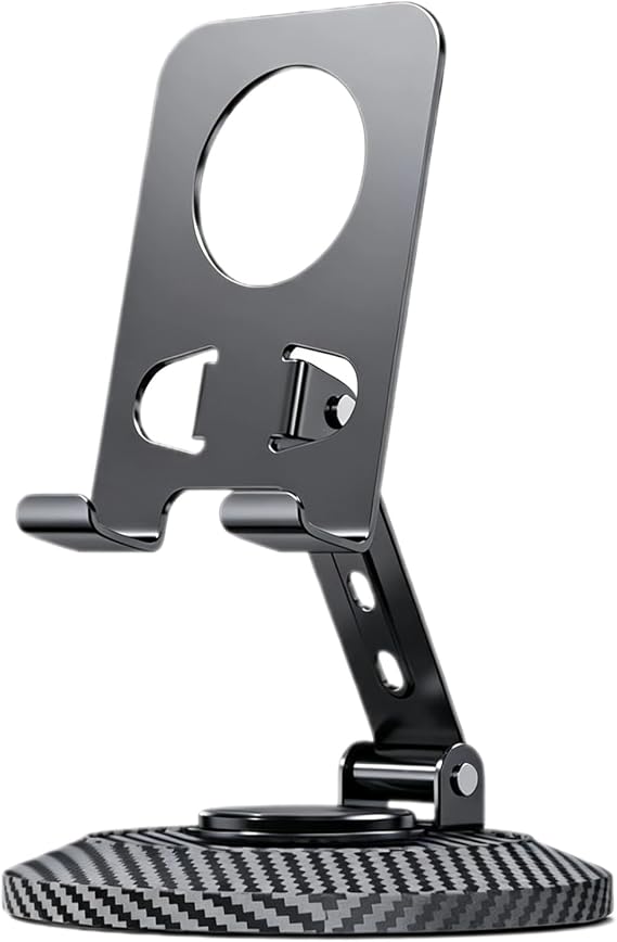 Adjustable Cell Phone Stand,360 Rotating Foldable Desktop