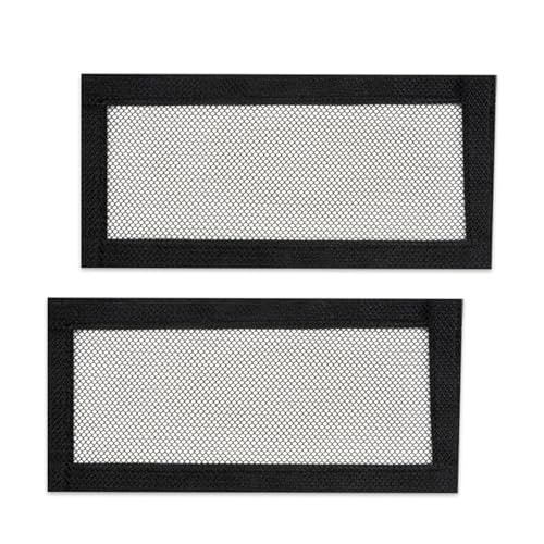 2 Pack Backseat Air Vent Cover Grilles Protector, Rear Seat Air Condition Flow Vent Grilles Covers Compatible with Tesla Model 3 Model Y