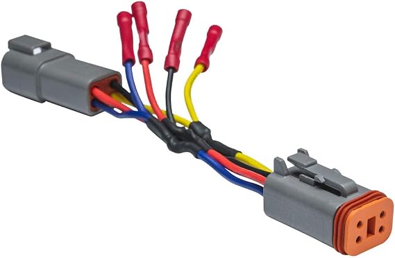 LEDGlow Add-On Power Harness for 1994+ Harley Davidson Touring Motorcycles - Easily Power Motorcycle Underglow Accent Lighting Kits or 12-Volt Accessories
