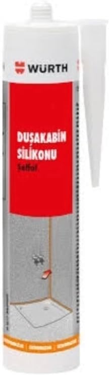 Würth Shower Cabin Silicone Transparent 310 Mmll