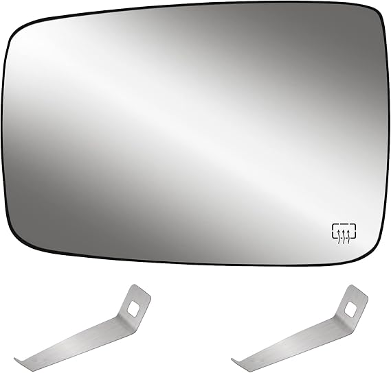 Driver Side Heated Mirror Glass for 2009-2018 Dodge Ram 1500 2500