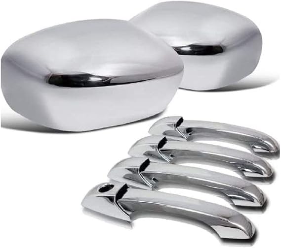 Chrome Mirror Cover and Door Handle For Chrysler 300 300C 2005-2010 Dodge Magnum 2005-2008