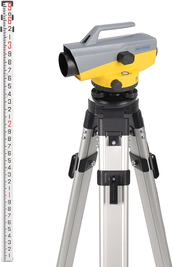 Aluminum Surveying Tripod&Grade Rod&32X Automatic Optical Level