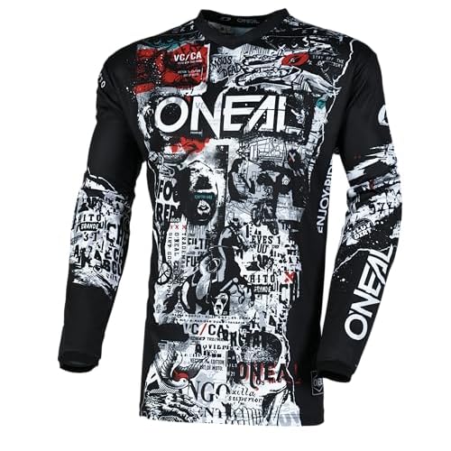 ONEAL Element Attack Youth Jersey BlackWhite Small