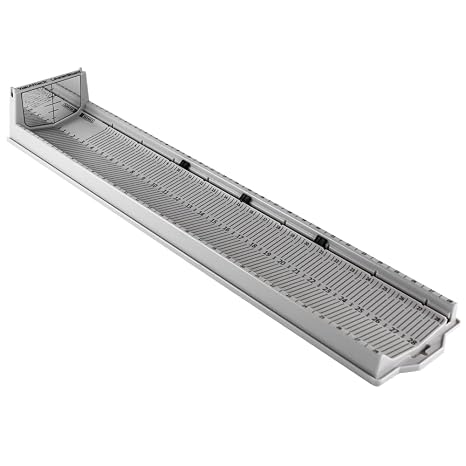 YakAttack LeaderBoard 28" Kayak Fish Measuring Board, Overcast Grey