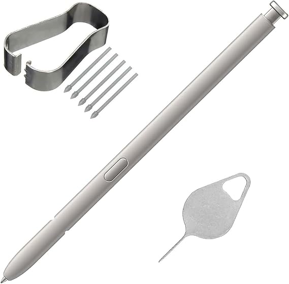 Galaxy S25 Ultra S Pen Replacement Stylus S25 Ultra Pen with S25 Ultra Pen Tips Nibs for Samsung Galaxy S25 Ultra 5G Touch Pen S938 S25 Ultra S Pen with Needle Repair Part (Titanium Black)