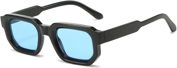 Vintage Rectangular Sunglasses for Women Men Rectangle Sunglasses Retro Glasses UV Protection