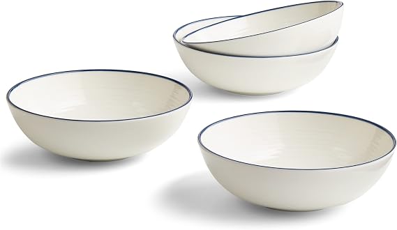 Royal Doulton Exclusively for Gordon Ramsay Maze Denim Line Cereal Bowls Set of 4