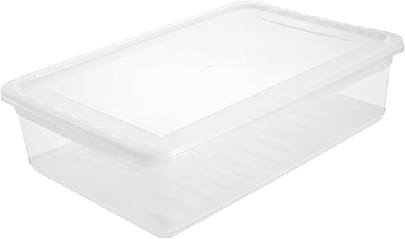 keeeper Clearbox with Air Control System, 39 x 26.5 x 10 cm, 8 Litre, Bea, Transparent