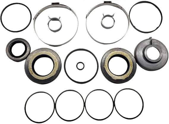 Power Steering Rack and Pinion Seal Kit for Nissan 350Z 2003-2006 | High Quality | Complete Precision Fit Replacement Seals