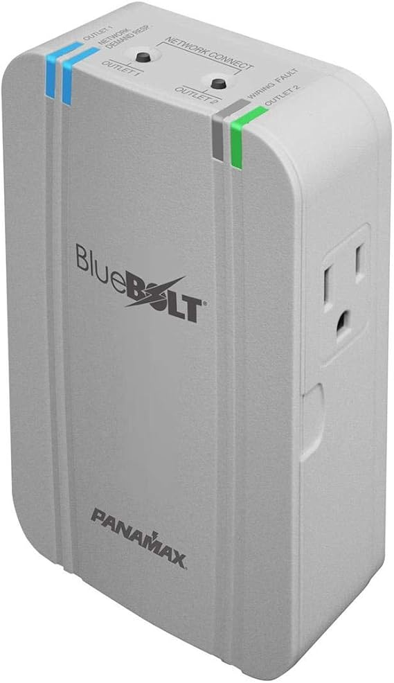 Panamax MD2-ZB BlueBOLT Controlled Outlets, White