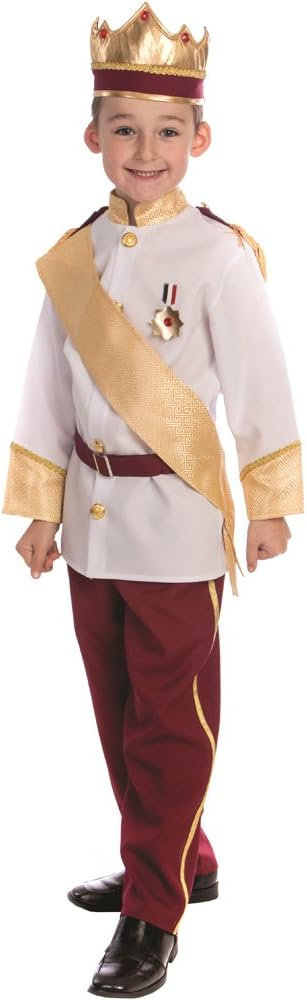 Dress Up America Prince Costume for Boys - Royal Prince Charming Costume - Happily Ever After Fairytale Dress-Up for Boys