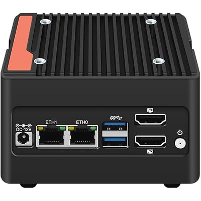 N355 Mini PC 4-Bay NAS Server Pocket Host X86 P6 Lake-N355Upgraded intelN305 4M.2 NVMe Expansion Slots, DDR5 4800MHz, Dual 2.5G Network Cards NO RAM NO SSD