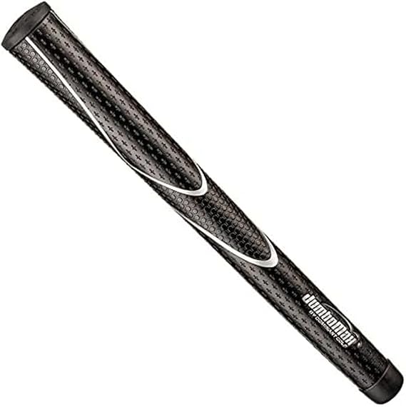 JumboMax Tour Series Golf Grips - Black/Silver