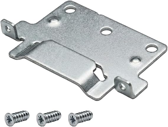 Mounting Plate - Compatible with IKEA 100349 and 116791 - BESTÅ, BILLY, BRIMNES, HEMNES, HOPEN, MALM, METOD, PAX and SKORVA - 4 PIECES