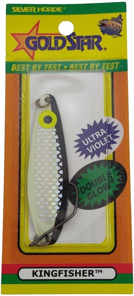 Silver Horde 4141111395#4 Kingfisher Lite Glow/UV Herring Aide, Multi, One Size