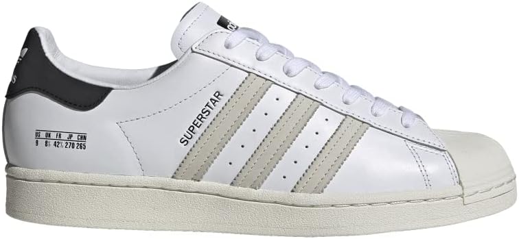 adidas Mens Superstar Sneakers Shoes Casual - White