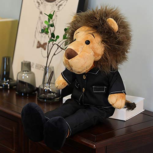 Stuffed.Animals New 50-125 cm Full Size Minomi Lion Stuffed Doll Plush Animal Toy Lee Minho King Lion for Fans Friends-1-65cm-65cm