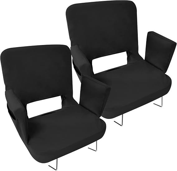 TOPSKY Stadium Seat 2-Pack for Bleachers, 250 lbs Capacity