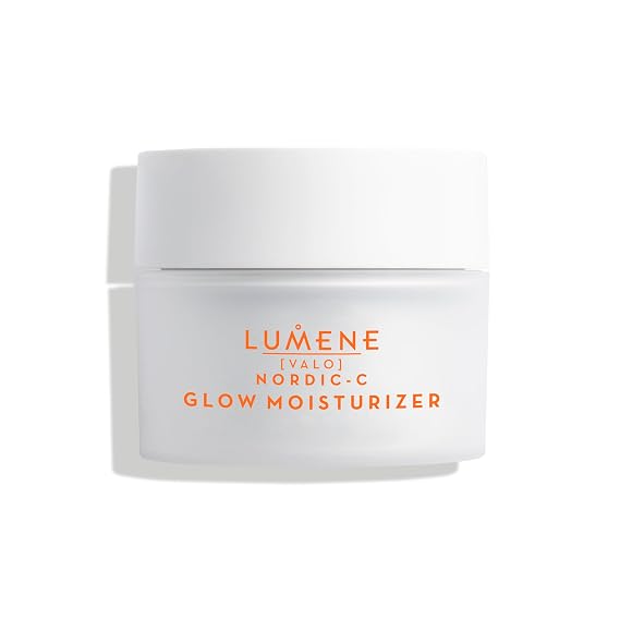 Lumene Nordic-C [VALO] Glow Reveal Moisturizer Fragrance-Free, 1.7 Fl Oz, (81615)
