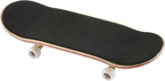 Fingerboard Maple Mini Skateboard with Screwdriver,DIY Assembly Finger Skateboard for Skill Practice,Stress Relief,Portable Compact Fingerboard for Indoor Outdoor Use