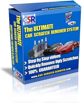 Kit - Safest Way to Remove Clear Coat Scratches. Its All in The Box - Nothing Else Needed for Professional Results.