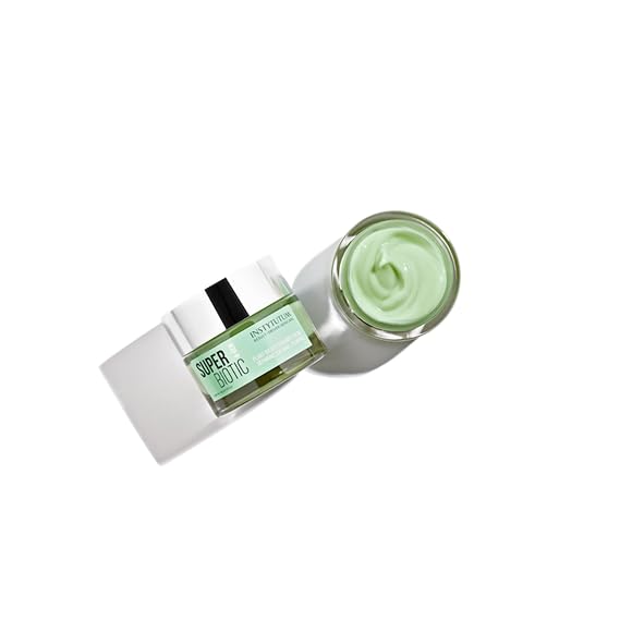 INSTYTUTUM Super Biotic Plant-Based Ceramide Cream, Barrier Repairing Moisturizer with Squalane and Omegas, 1.7 oz