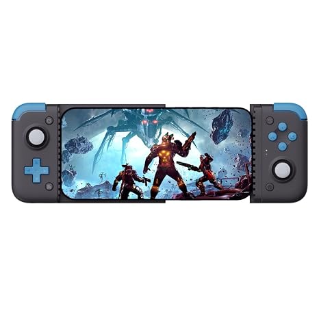 GameSir X2s Bluetooth Mobile Gaming Controller für iOS & Android - Gen 2 - Hall-Effekt Joysticks & Trigger Hair Trigger & Turbo Modus - Spiele Xbox PlayStation PC Call of Duty & Genshin Impact