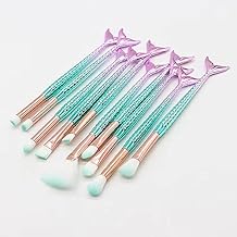 Makeup Brush Set 10Pcs Eye Makeup Brushes, Eyeshadow Concealer Eyeliner Brow Blending Brush Tool
