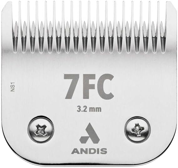 Andis 64135 UltraEdge Detachable Blade, Size 3-3/4FC, 1/2in Cut, Chrome