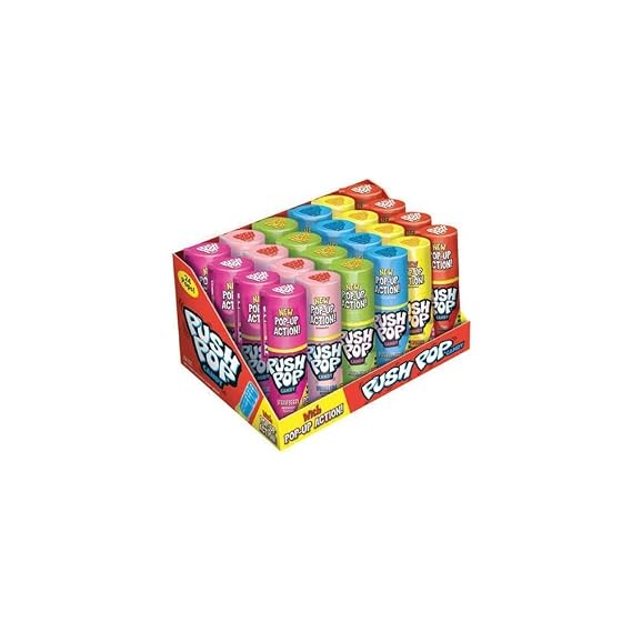 Push Pop Assorted Flavors - 24 Count - (2 Pack)