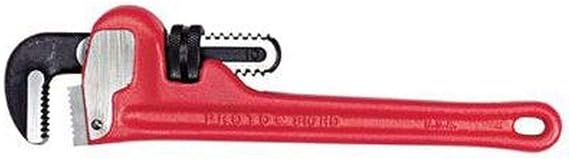 Proto Straight Pipe Wrench, Steel, 10 in. L (J810HD)