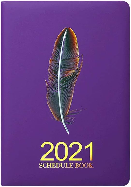 Journal PU Three-Dimensional Embossed Notebook Literary Exquisite Notepad Portable for Home School Office Supplies (Color : Purple)