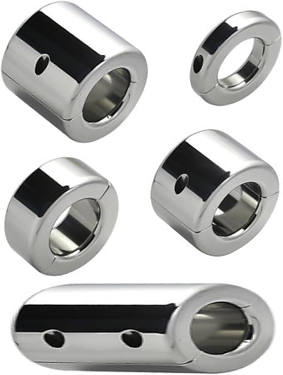 2 Piece Ball Stretcher Weight (10mm Tall x 27mm ID) | Surgical Steel, Two Piece Ball Stretching Weights