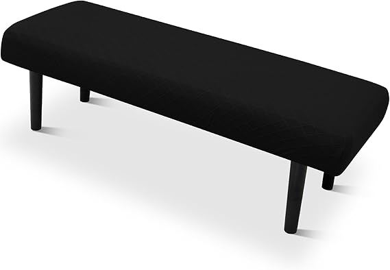 Bench Cover Stretch Washable, Rectangular Dining Seat Cushion Slipcovers | Removable Washable Slipcover for Bench Seat, Elastic Fit Rectangle Bench Covers for Kitchen, Living Room, Banquet