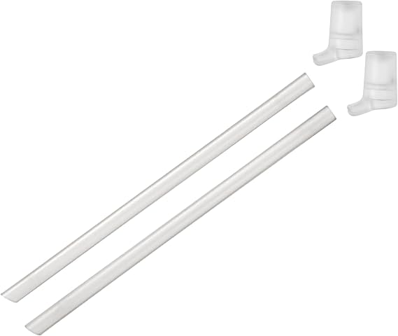 CAMELBAK Products LLC Unisex – Adult eddy + bite Valves and Straw, Clear, schwarz, One Size
